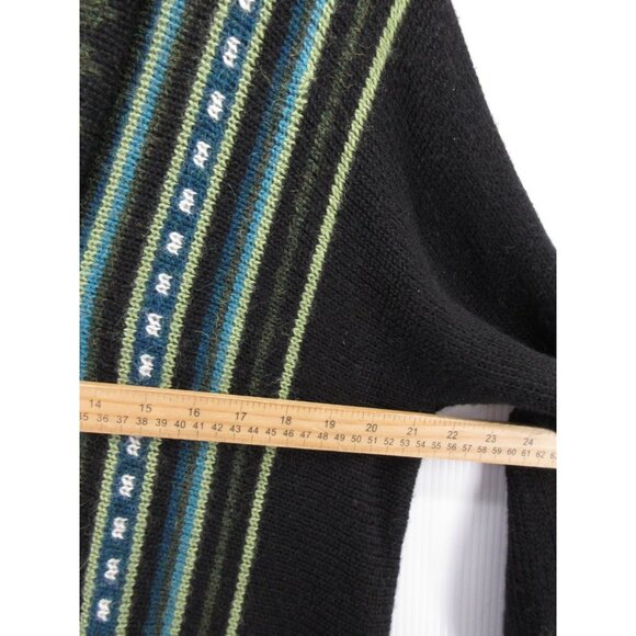 VINTAGE The Sweater Venture Medium Alpaca Cardigan Tunic Hand Knit - Picture 5 of 9